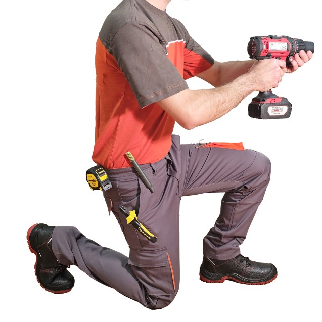 GTC Παντελόνι Εργασίας Hercules Γκρι Νο.M – Αναβαθμίζει άμεσα τον χώρο σου | iroots.gr