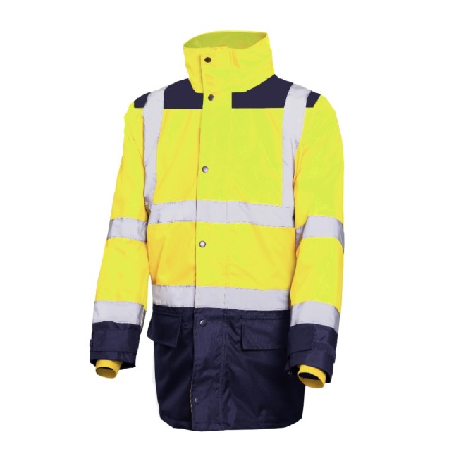 Μπουφάν εργασίας Astral ανακλαστικό κίτρινο-μπλε 5σε1 2XL – Προσφέρει μοναδική αισθητική | iroots.gr