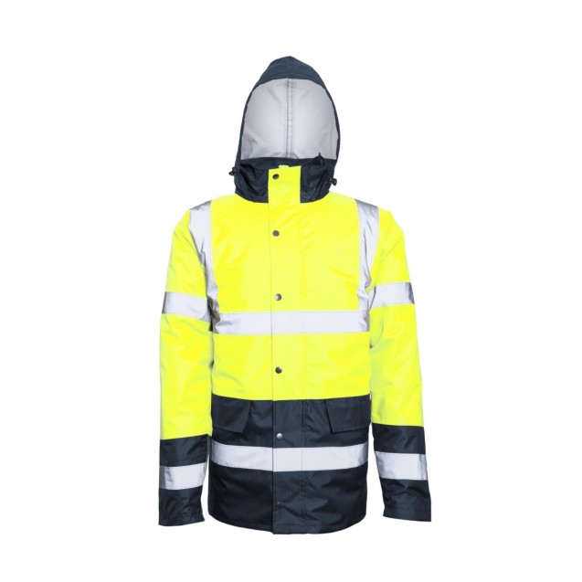Μπουφάν εργασίας Neon ανακλαστικό κίτρινο-μπλε M HVNEOYM – Ταιριάζει σε κάθε μοντέρνο ή επαγγελματικό χώρο | iroots.gr