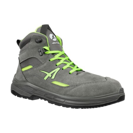 ALBATROS Μποτάκι εργασίας Vector γκρι-πράσινο S3 637310 No.42 – Δημιουργεί αίσθηση πολυτέλειας χωρίς κόπο | iroots.gr
