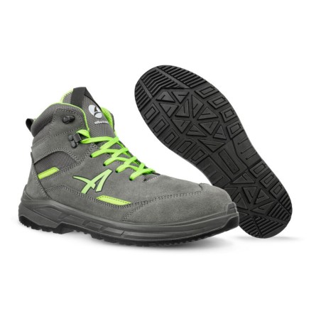 ALBATROS Μποτάκι εργασίας Vector γκρι-πράσινο S3 637310 No.42 – Δημιουργεί αίσθηση πολυτέλειας χωρίς κόπο | iroots.gr
