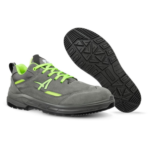 ALBATROS Παπούτσι εργασίας Vector γκρι-πράσινο S3 647310 No.42 – Αναβαθμίζει άμεσα τον χώρο σου | iroots.gr