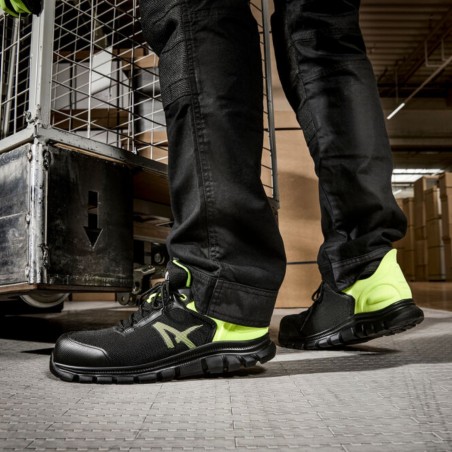 ALBATROS Παπούτσι εργασίας Octane μαύρο-κίτρινο S1PS 647200 No.45 – Ταιριάζει σε κάθε μοντέρνο ή επαγγελματικό χώρο | iroots.gr