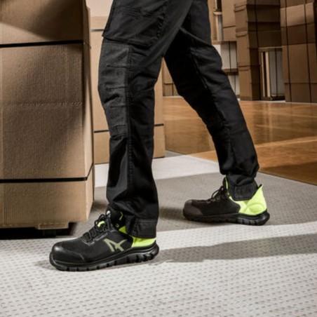 ALBATROS Παπούτσι εργασίας Octane μαύρο-κίτρινο S1PS 647200 No.45 – Ταιριάζει σε κάθε μοντέρνο ή επαγγελματικό χώρο | iroots.gr