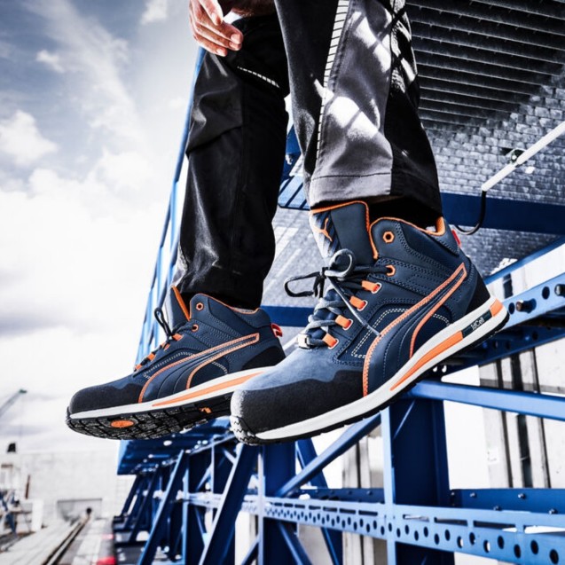 PUMA Μποτάκι εργασίας Crosstwist μπλε S3 633140 No.46 – Δίνει premium χαρακτήρα στο περιβάλλον | iroots.gr