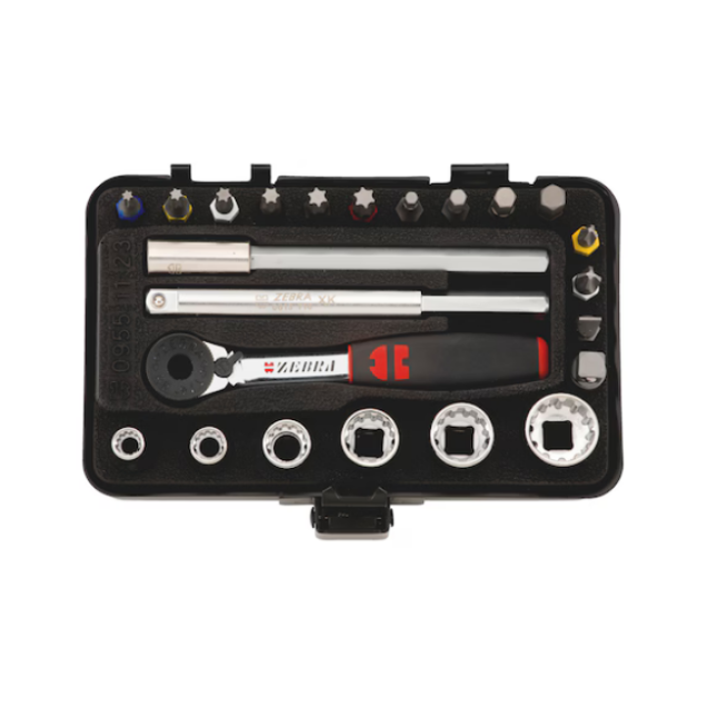 Σετ Μύτες - Καρυδάκια - Καστάνια 1/4'' πολλαπλών χρήσεων ZEBRA 23 τεμ. – Αναβαθμίζει άμεσα τον χώρο σου | iroots.gr