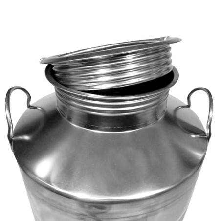 Ανοξείδωτο Δοχείο QUATTRO EFFE με Bιδωτό Καπάκι 50lt (Xωρίς κάνουλα) – Δημιουργεί αίσθηση πολυτέλειας χωρίς κόπο | iroots.gr