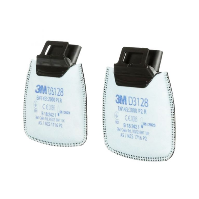 Φίλτρο 3Μ™ D3128 P3 R για μάσκα 3M™ Secure Click™ HF802 SD σετ