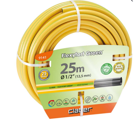 Claber Flexyfort Green Λάστιχο Ποτίσματος 25m 1/2'' 1/2