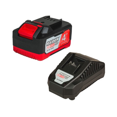 RAIDER R20 Φορτιστής & μπαταρία Li-ion 20V 4Ah/1h RDP-R20 131167