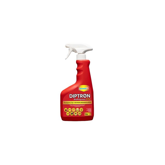 DIPTRON BIOPOLYMER RTU 500ml – Βιοπολυμερικό Έτοιμο Εντομοκτόνο Spray Dominate+PLUS Εντομοκτόνα- Κατσαριδοκτόνα - Gel