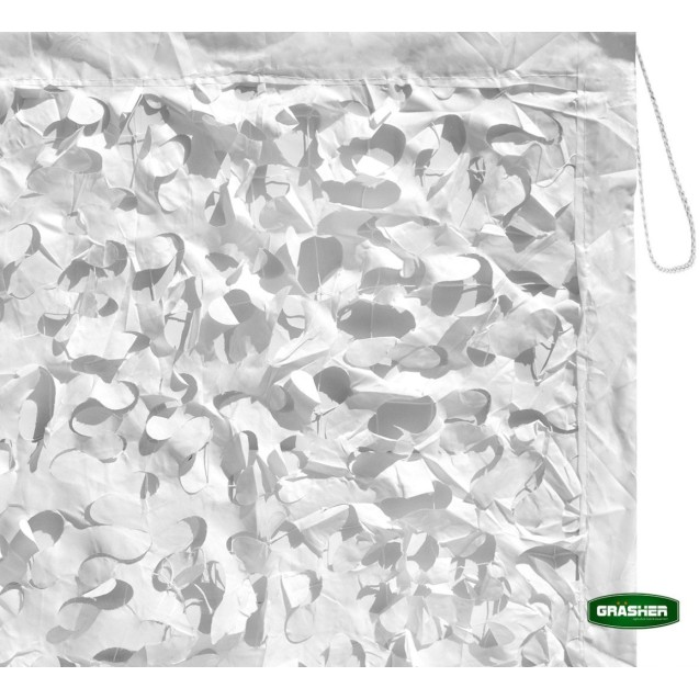 Δίχτυ Σκίασης Παραλλαγής GRASHER 180gr/m² 90% Σκίαση Λευκό