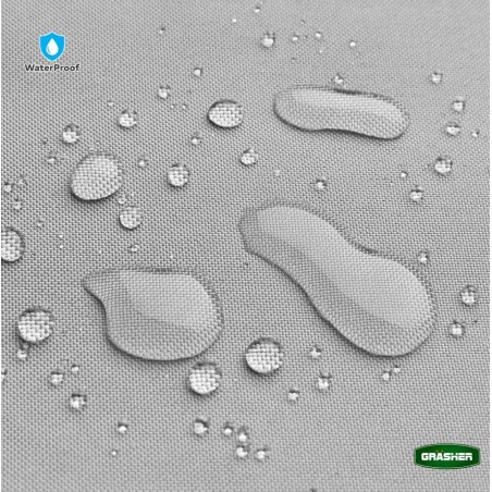 Πανί Σκίασης Oxford Τρίγωνο Αδιάβροχο GRASHER 180gr/m² Γκρ