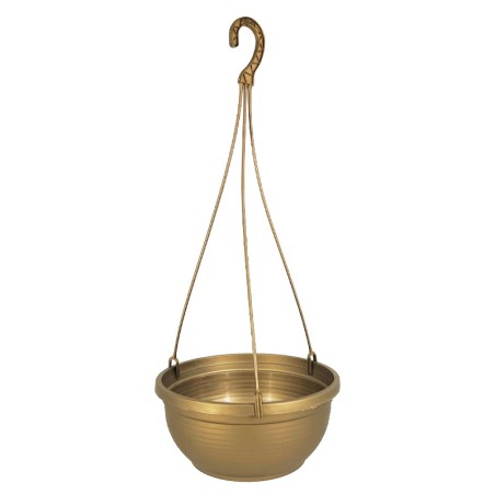 ΚΡΕΜΑΣΤΗ ΓΛΑΣΤΡΑ ΧΡΥΣΟ ΠΛΑΣΤΙΚΗ MISKA WISZACA - Φ22x11(50)cm 10/ΣΑΚ