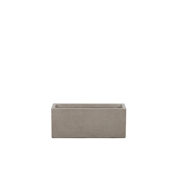 ΖΑΡΝΤΙΝΙΕΡΑ-ΚΑΣΠΩ SMALL ΜΟΚΚΑ FIBERCLAY ΟΡΘΟΓΩΝΙΟ - 50x20x20cm