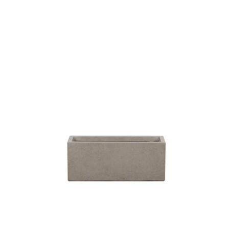 ΖΑΡΝΤΙΝΙΕΡΑ-ΚΑΣΠΩ SMALL ΜΟΚΚΑ FIBERCLAY ΟΡΘΟΓΩΝΙΟ - 50x20x20cm