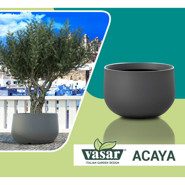 Γλάστρα Acaya διαμέτρου 78cm και ύψος 50cm 172 λίτρων
