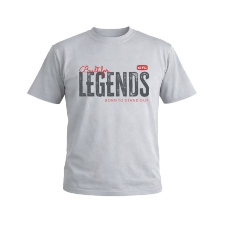 GTC Μπλουζάκι κοντομάνικο Legend γκρι 2XL