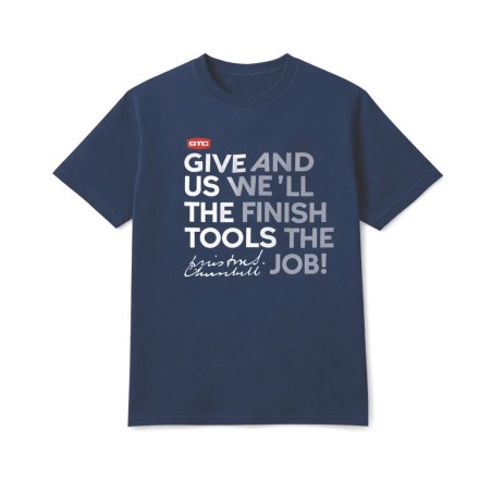 GTC Μπλουζάκι κοντομάνικο Churchill navy μπλε XL