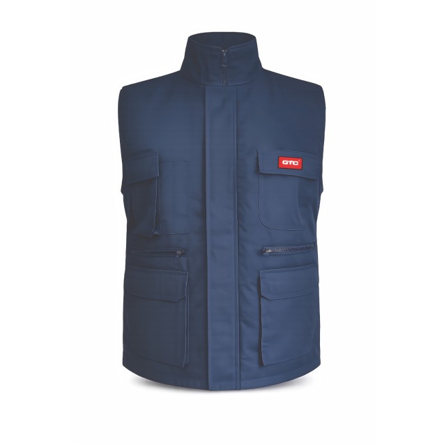 GTC Γιλέκο εργασίας Thorax navy μπλε L
