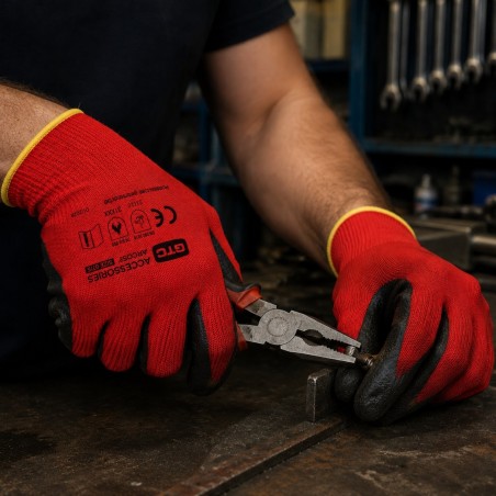 Γάντια Grip Argos 09/L κόκκινα