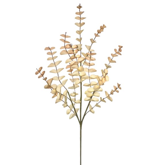 ΚΛΑΔΙ FOAM ΜΠΕΖ/ΚΑΦΕ ΦΥΛΛΑ ΧΩΝΑΚΙΑ - Υ77cm 12/120ΚΙΒ