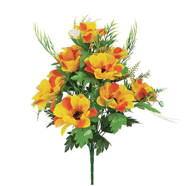 ΚΙΤΡΙΝΟ ΜΠΟΥΚΕΤΟ ΠΑΠΑΡΟΥΝΑ Χ11 Υ50cm 18/72KIB
