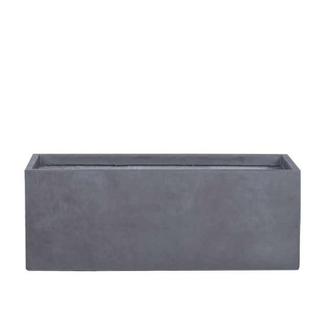 ΖΑΡΝΤΙΝΙΕΡΑ-ΚΑΣΠΩ ΓΚΡΙ XLARGE FIBERCLAY ΟΡΘΟΓΩΝΙΟ - 90x36x33cm
