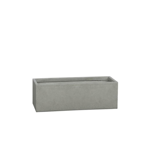 ΖΑΡΝΤΙΝΙΕΡΑ FIBERCLAY ΓΚΡΙ/ΛΑΔΙ ΟΡΘΟΓΩΝΙΟ MEDIUM - 70x25x23cm