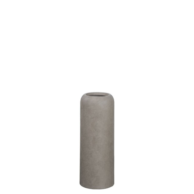 ΚΑΣΠΩ FIBERCLAY MOKKA ΣΤΡΟΓΓΥΛΗ ΣΤΗΛΗ ΠΟΜΠΕ SMALL - Φ24x66cm
