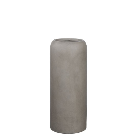 ΚΑΣΠΩ FIBERCLAY MOKKA ΣΤΡΟΓΓΥΛΗ ΣΤΗΛΗ ΠΟΜΠΕ MEDIUM - Φ36x90cm