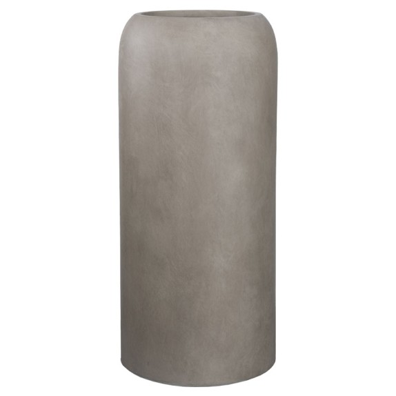ΚΑΣΠΩ FIBERCLAY MOKKA ΣΤΡΟΓΓΥΛΗ ΣΤΗΛΗ ΠΟΜΠΕ LARGE - Φ53x120cm