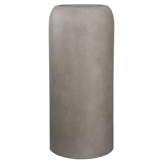 ΚΑΣΠΩ FIBERCLAY MOKKA ΣΤΡΟΓΓΥΛΗ ΣΤΗΛΗ ΠΟΜΠΕ LARGE - Φ53x120cm