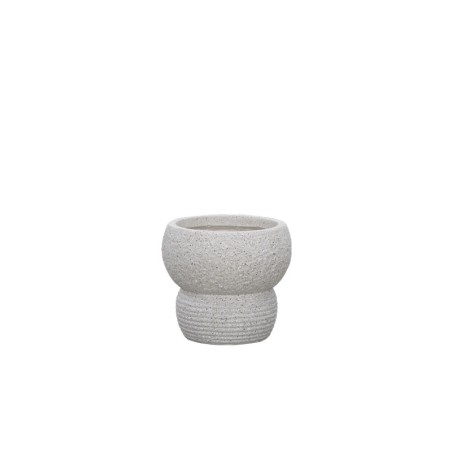ΚΑΣΠΩ FIBERCLAY ΕΚΡΟΥ ΓΡΑΝΙΤΗΣ ΔΙΠΛΗ ΜΠΑΛΑ SMALL - Φ26x23.5cm