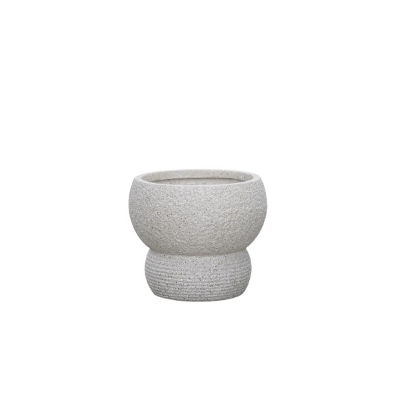 ΚΑΣΠΩ FIBERCLAY ΕΚΡΟΥ ΓΡΑΝΙΤΗΣ ΔΙΠΛΗ ΜΠΑΛΑ MEDIUM - Φ34x29.5cm