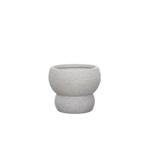 ΚΑΣΠΩ FIBERCLAY ΕΚΡΟΥ ΓΡΑΝΙΤΗΣ ΔΙΠΛΗ ΜΠΑΛΑ MEDIUM - Φ34x29.5cm