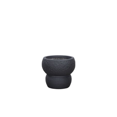 ΚΑΣΠΩ FIBERCLAY ΜΑΥΡΟ ΓΡΑΝΙΤΗΣ ΔΙΠΛΗ ΜΠΑΛΑ SMALL - Φ26x23.5cm