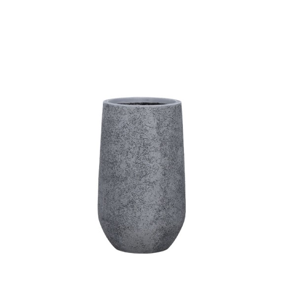 ΚΑΣΠΩ FIBERCLAY ΓΚΡΙ ΠΕΤΡΑ ΣΤΡΟΓΓΥΛΟ ΒΑΡΕΛΙ MEDIUM - Φ35x60cm