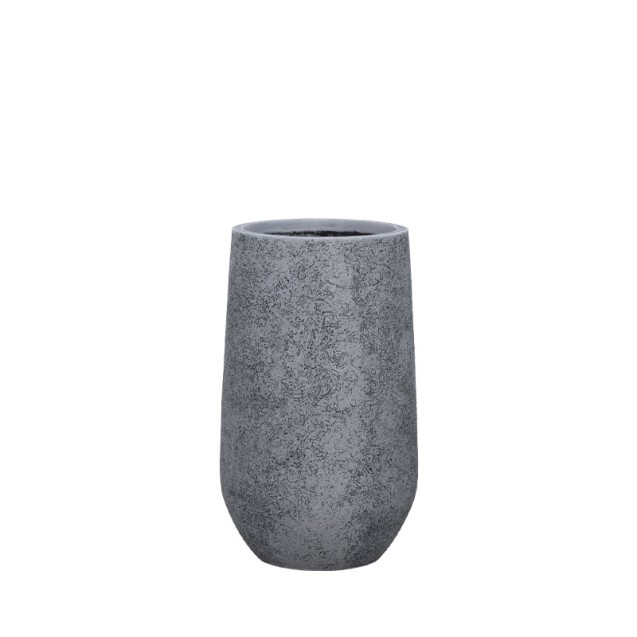 ΚΑΣΠΩ FIBERCLAY ΓΚΡΙ ΠΕΤΡΑ ΣΤΡΟΓΓΥΛΟ ΒΑΡΕΛΙ MEDIUM - Φ35x60cm