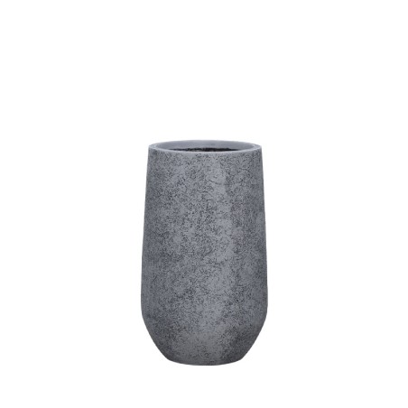ΚΑΣΠΩ FIBERCLAY ΓΚΡΙ ΠΕΤΡΑ ΣΤΡΟΓΓΥΛΟ ΒΑΡΕΛΙ MEDIUM - Φ35x60cm