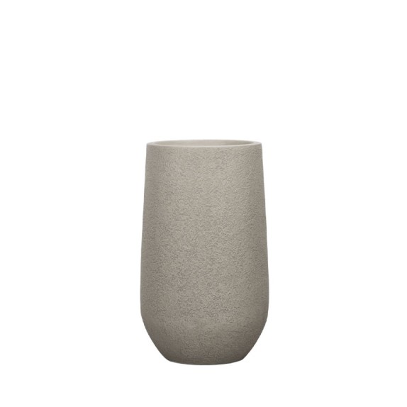 ΚΑΣΠΩ FIBERCLAY ΜΠΕΖ ΠΕΤΡΑ ΣΤΡΟΓΓΥΛΟ ΒΑΡΕΛΙ MEDIUM - Φ35x60cm