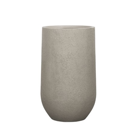 ΚΑΣΠΩ FIBERCLAY ΜΠΕΖ ΠΕΤΡΑ ΣΤΡΟΓΓΥΛΟ ΒΑΡΕΛΙ LARGE - Φ46x76cm