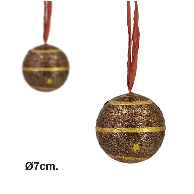 ΔΙΑΚΟΣΜΗΤΙΚΗ ΜΠΑΛΑ 1ΤΕΜ. Φ7cm