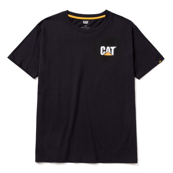 CAT Μπλουζάκι κοντομάνικο μαύρο trademark tee XL W05324-016