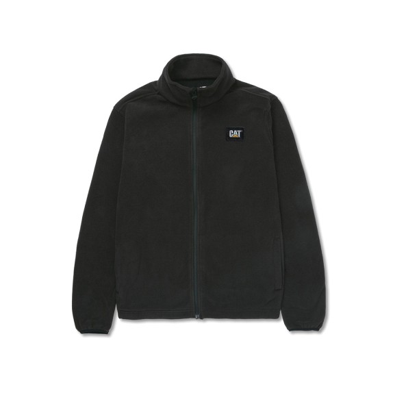 CAT Ζακέτα εργασίας microfleece μαύρη M 1030009