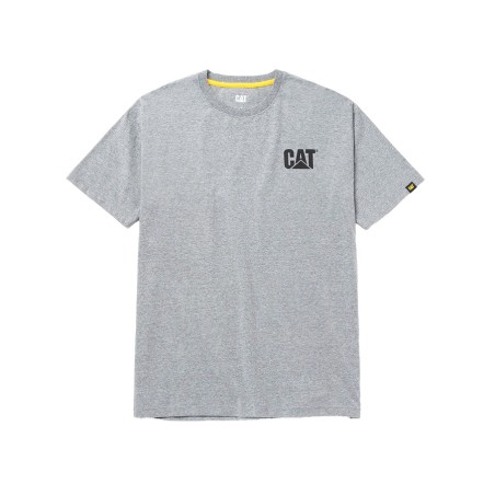 CAT Μπλουζάκι κοντομάνικο γκρι trademark tee L W05324-004