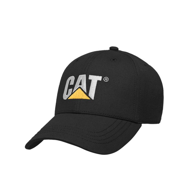 CAT Καπέλο εργασίας jockey μαύρο one size W01791