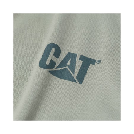 CAT Μπλουζάκι μακρυμάνικο trademark tee πράσινο 2XL 1510034-16-5808