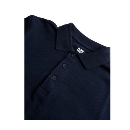 CAT Μπλούζα εργασίας Polo essential navy μπλε M 1620023-10564