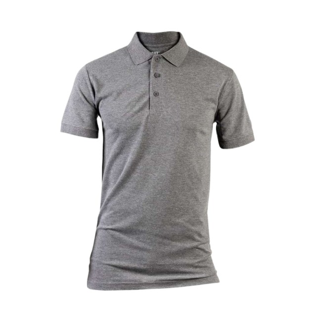 CAT Μπλούζα εργασίας Polo essential γκρι XL 1620023-10123